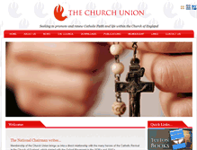 Tablet Screenshot of churchunion.co.uk
