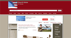 Desktop Screenshot of churchunion.us