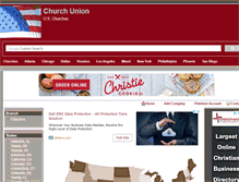 Tablet Screenshot of churchunion.us